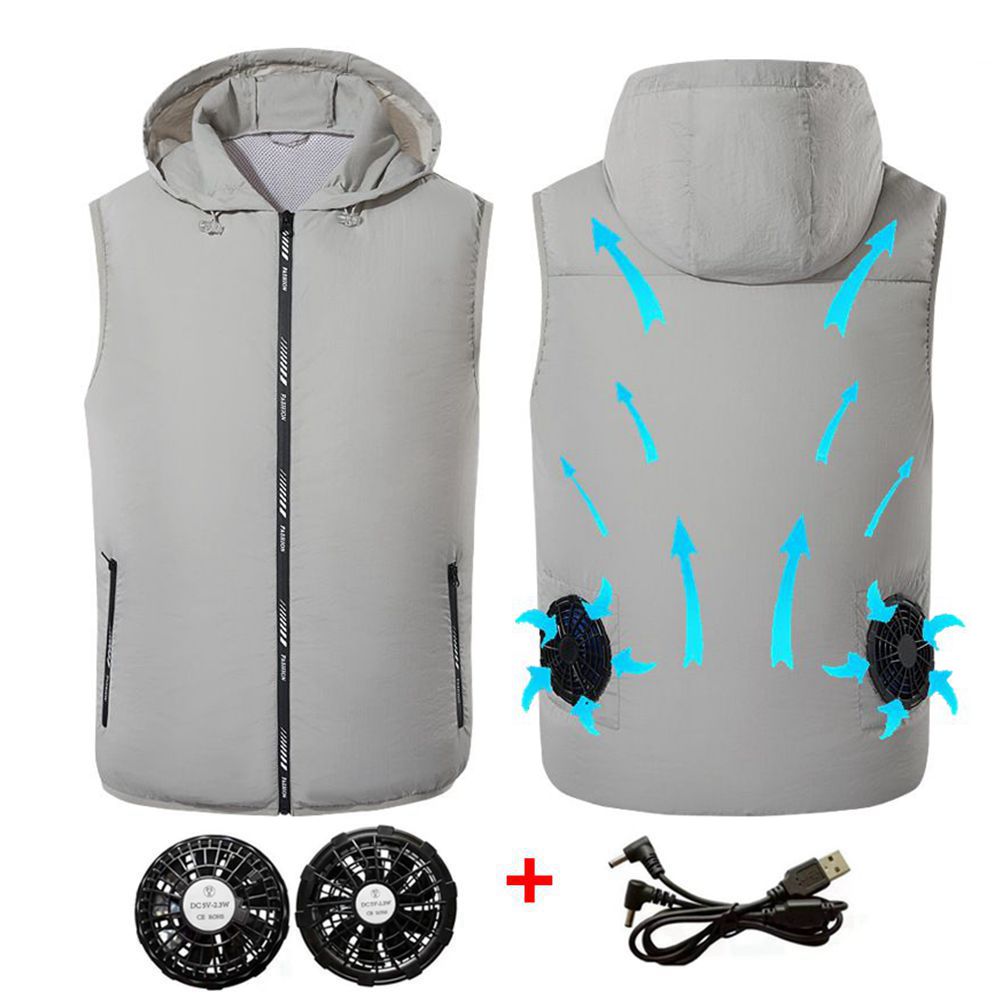 Outdoor Sport Jacket Brand - Summer Sport Fan Air Condition Cool