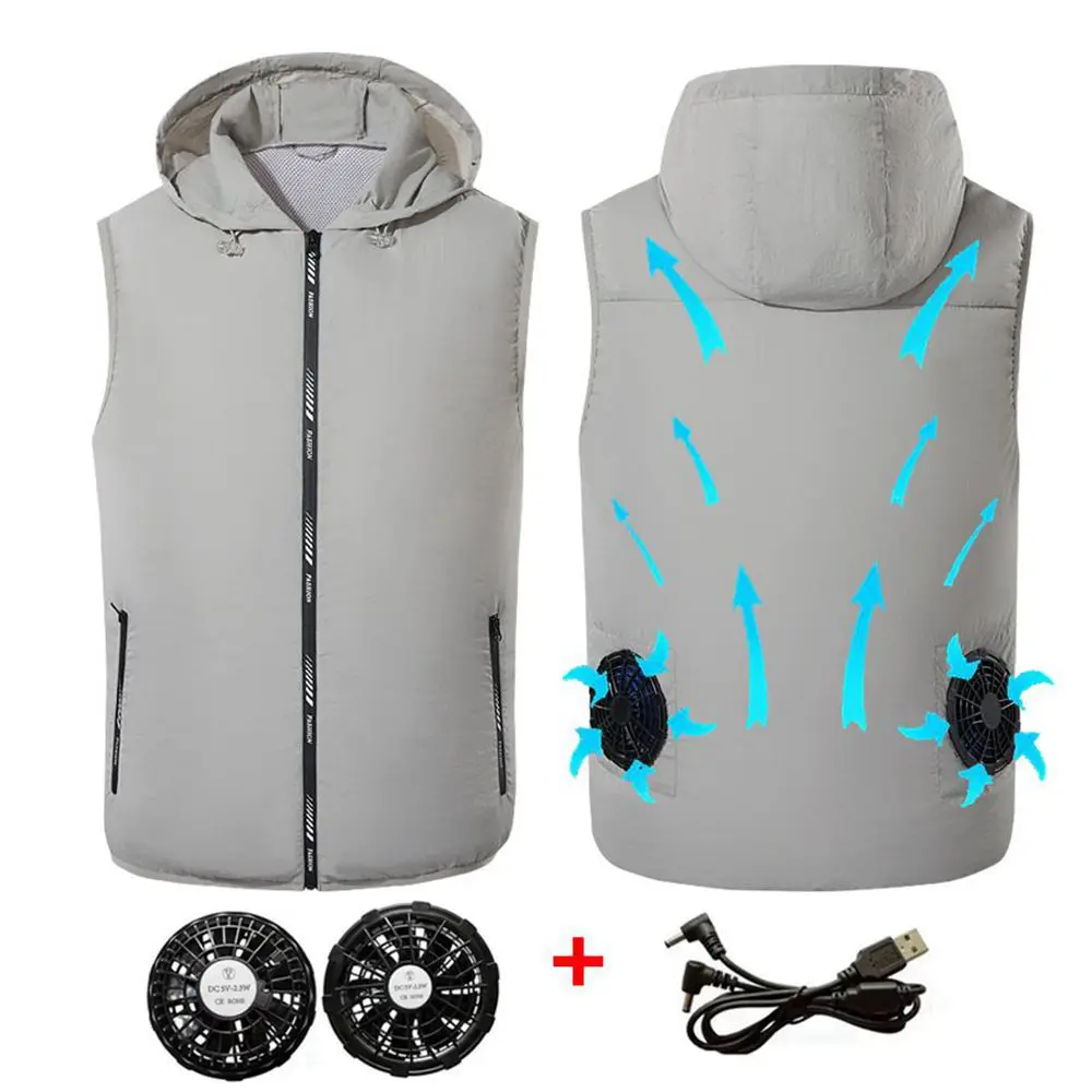 Outdoor Sport Jacket Brand - Summer Sport Fan Air Condition Cool