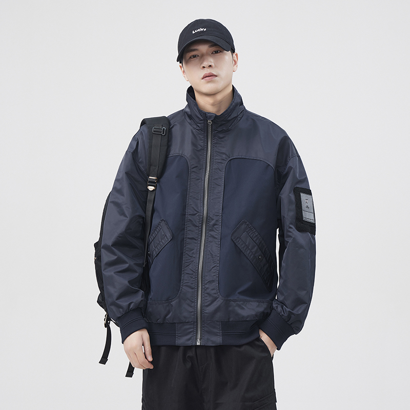 Outdoor Sport Jacket Brand - Trendy Brand Casual Jacket Men Splice