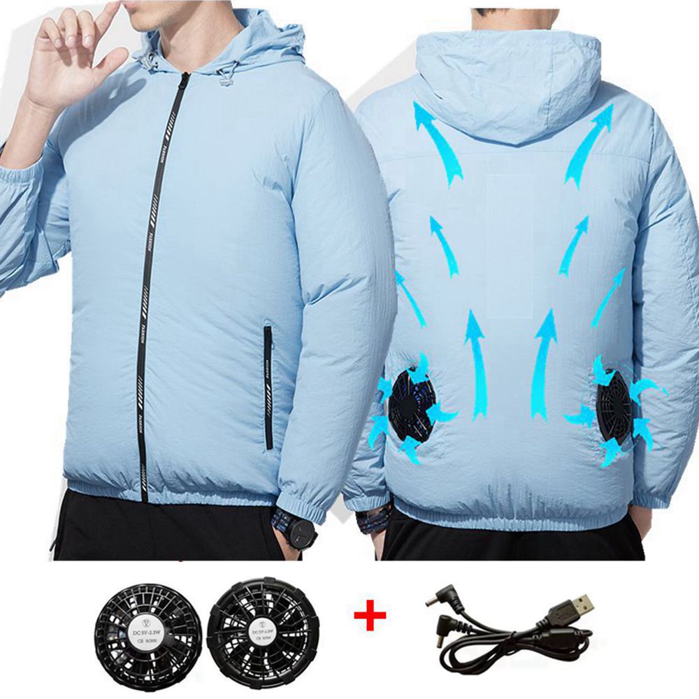 Outdoor Sport Jacket Brand - Summer Sport Fan Air Condition Cool