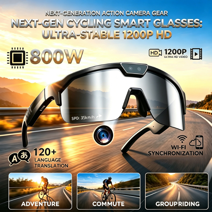 2026 Cycling Glasses with 800W - Outdoor Sport Glasses review and price