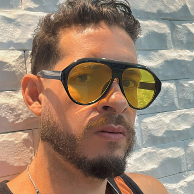 Fashion Oversized Pilot Sungla - Outdoor Sport Glasses review and price