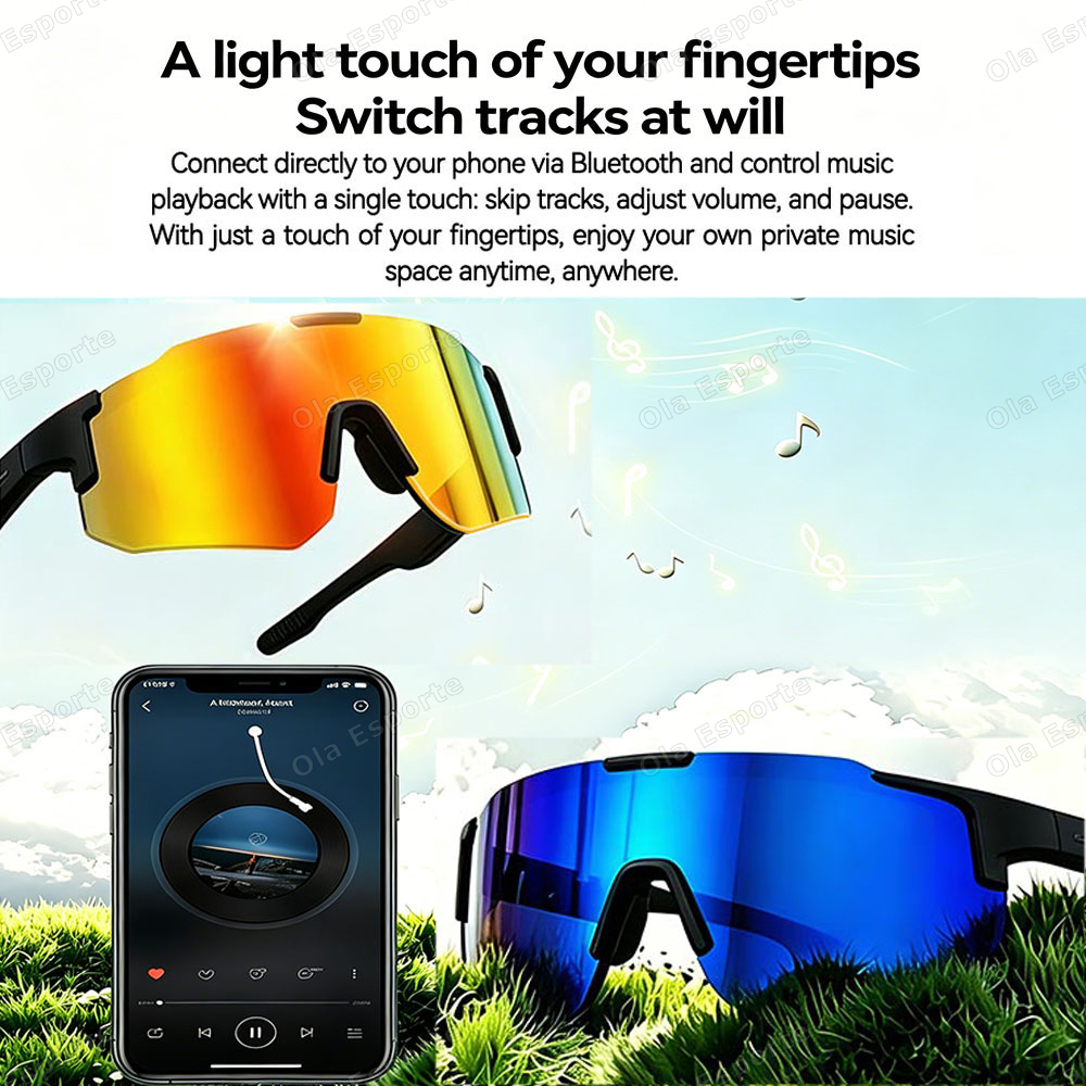 Cycling Smart Glasses HD Bluet - Outdoor Sport Glasses review and price