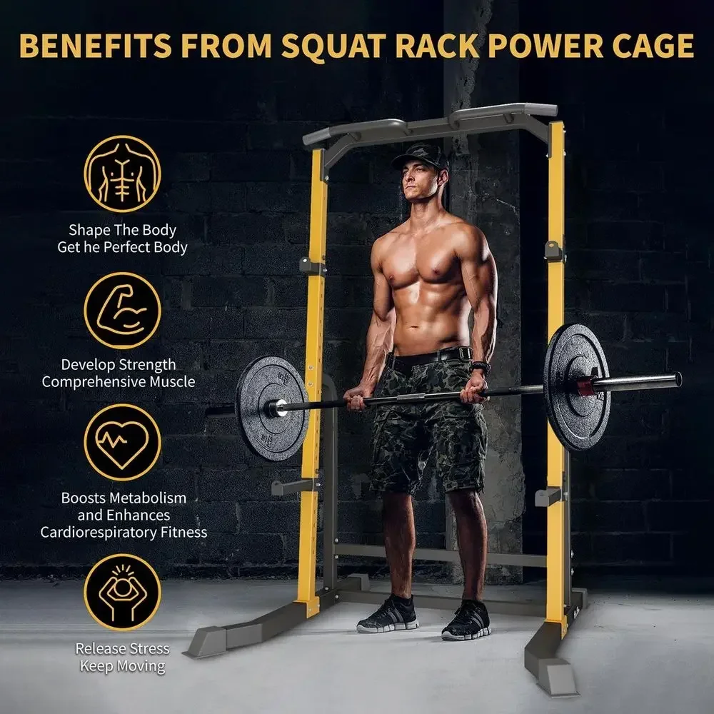 Home Gym Power Rack with Pull- - Gymnastic Bar Home review and price