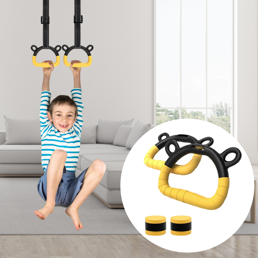Gym Ring Buckles with Adjustab - Gymnastic Bar Home review and price