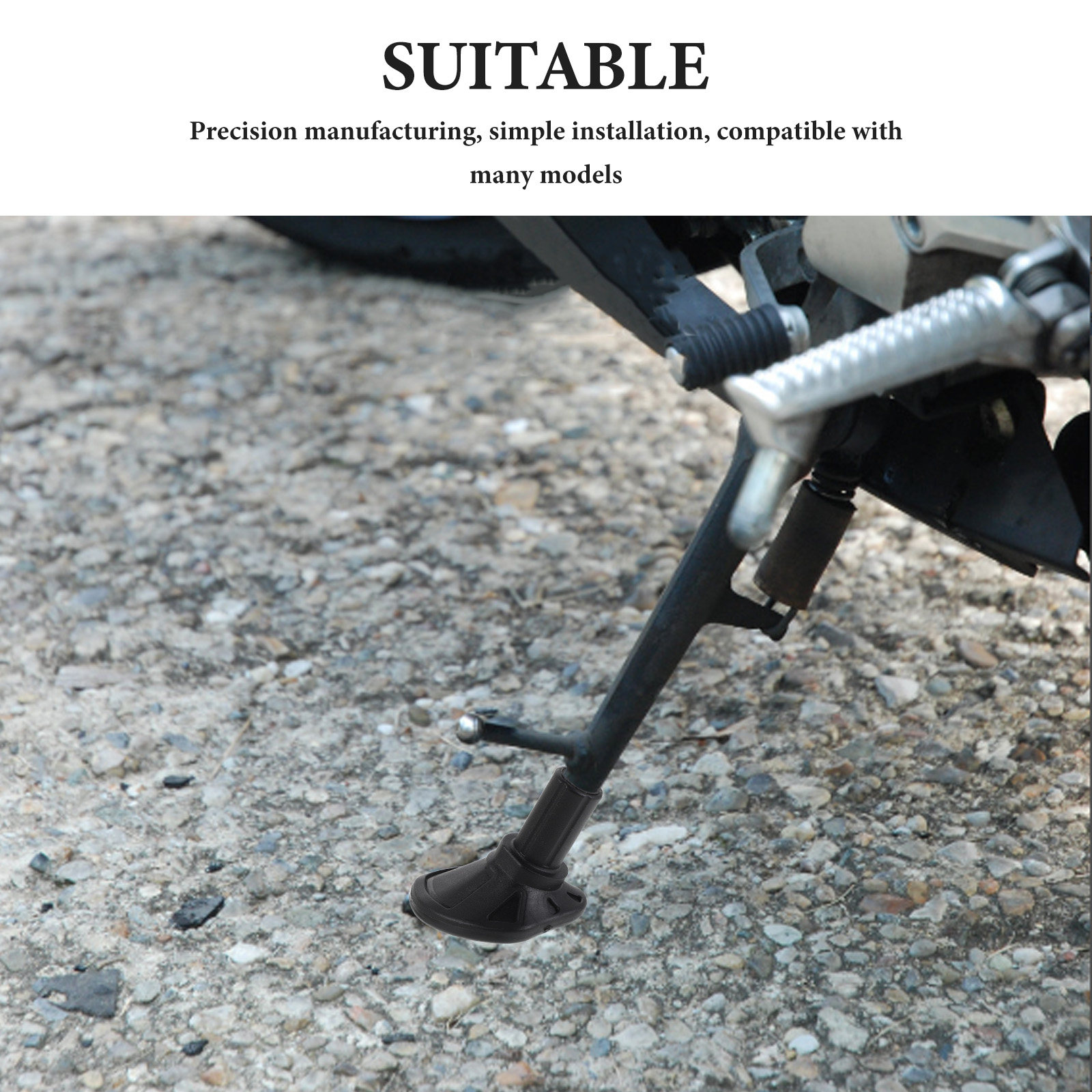 Motorcycle Kickstand Pad Stand - Outdoor Sport Using A Bike review and price