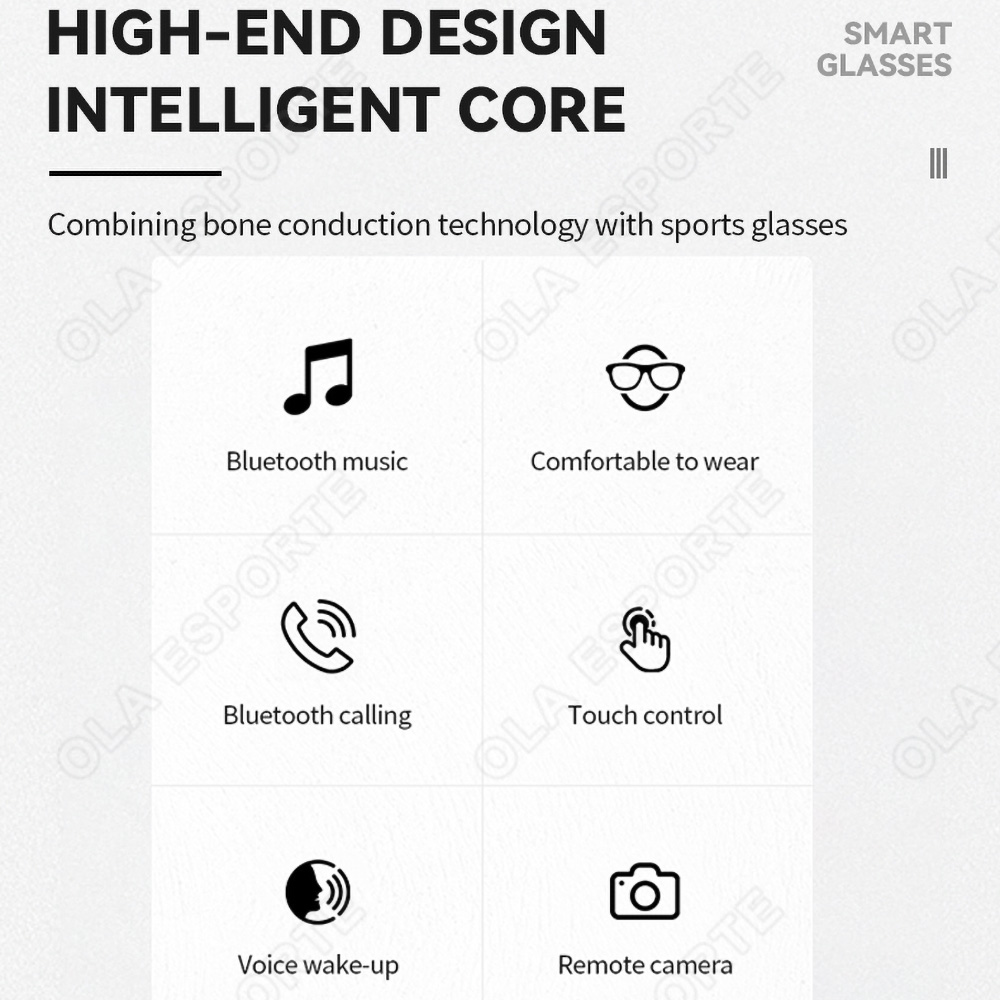 NEW Smart Glasses V5.3 Bluetoo - Outdoor Sport Glasses review and price