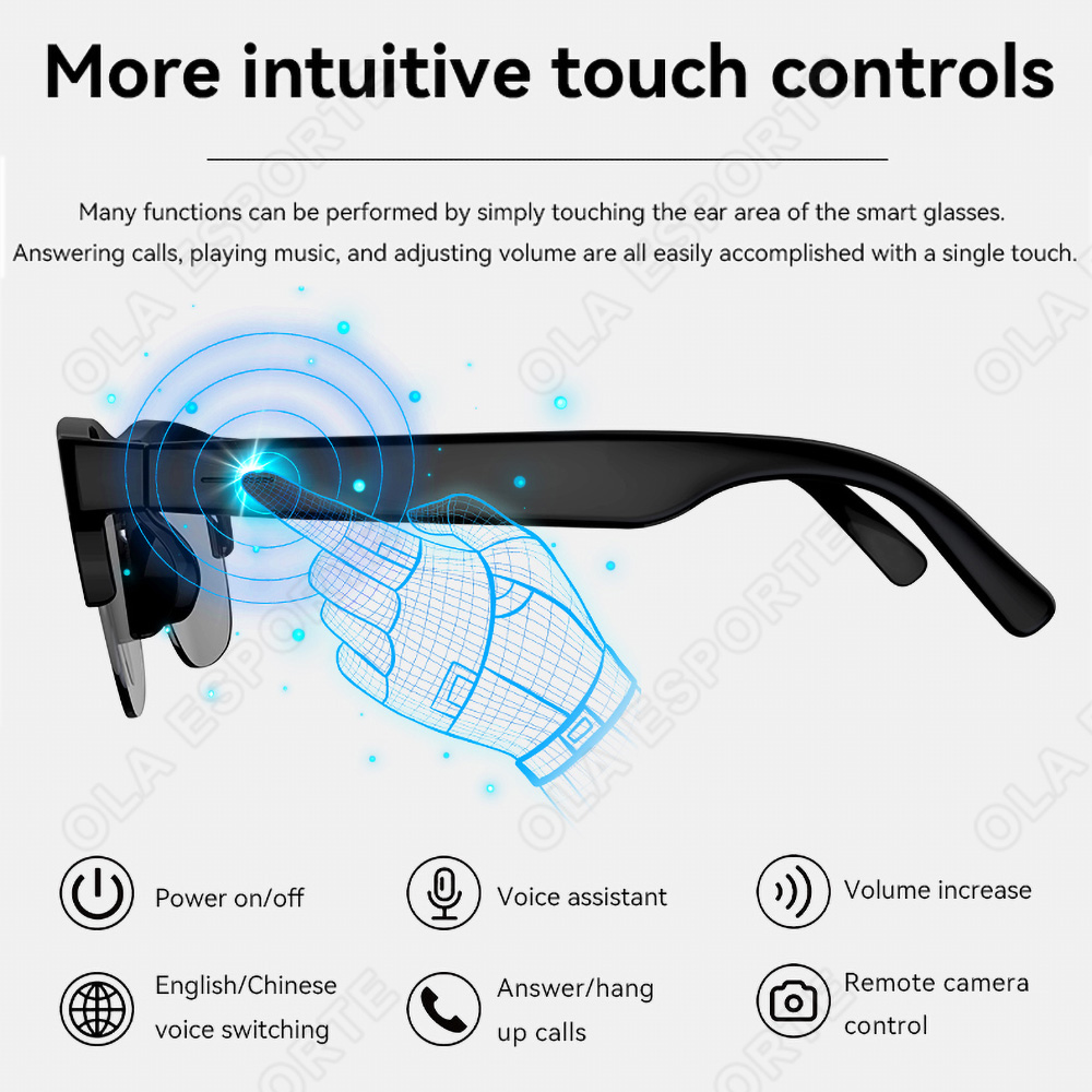 NEW Smart Glasses V5.3 Bluetoo - Outdoor Sport Glasses review and price