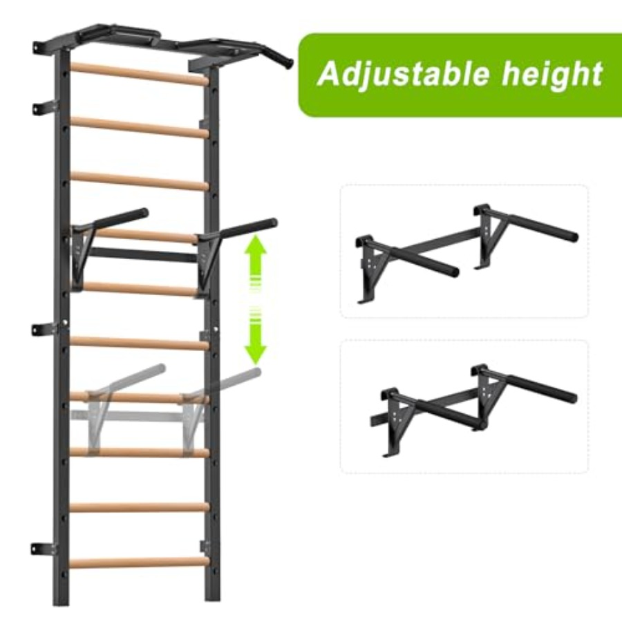 Wall Mounted Gymnastic Stall B - Gymnastic Bar Home review and price