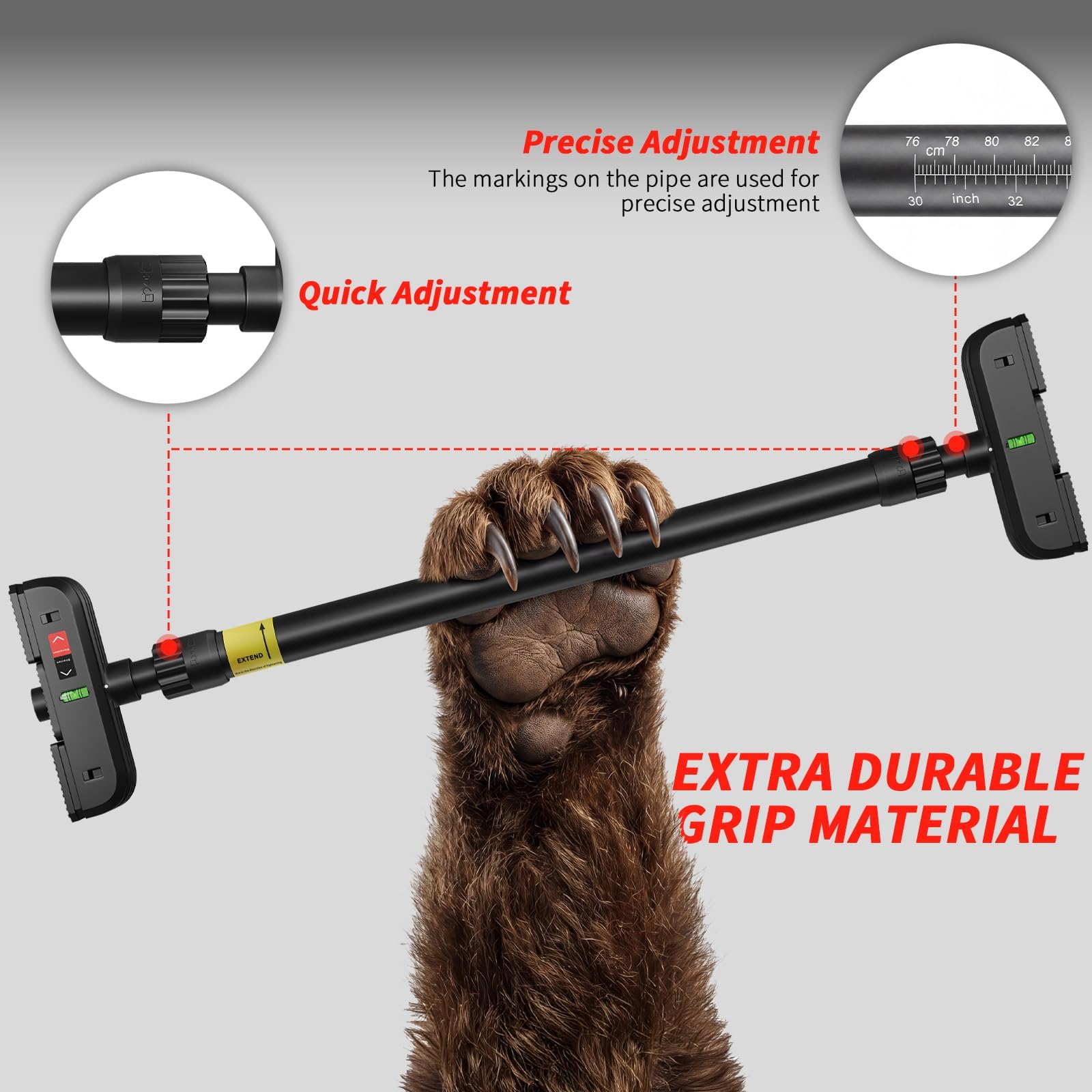 Doorway Pull Up Bar No Screws  - Gymnastic Bar Home review and price