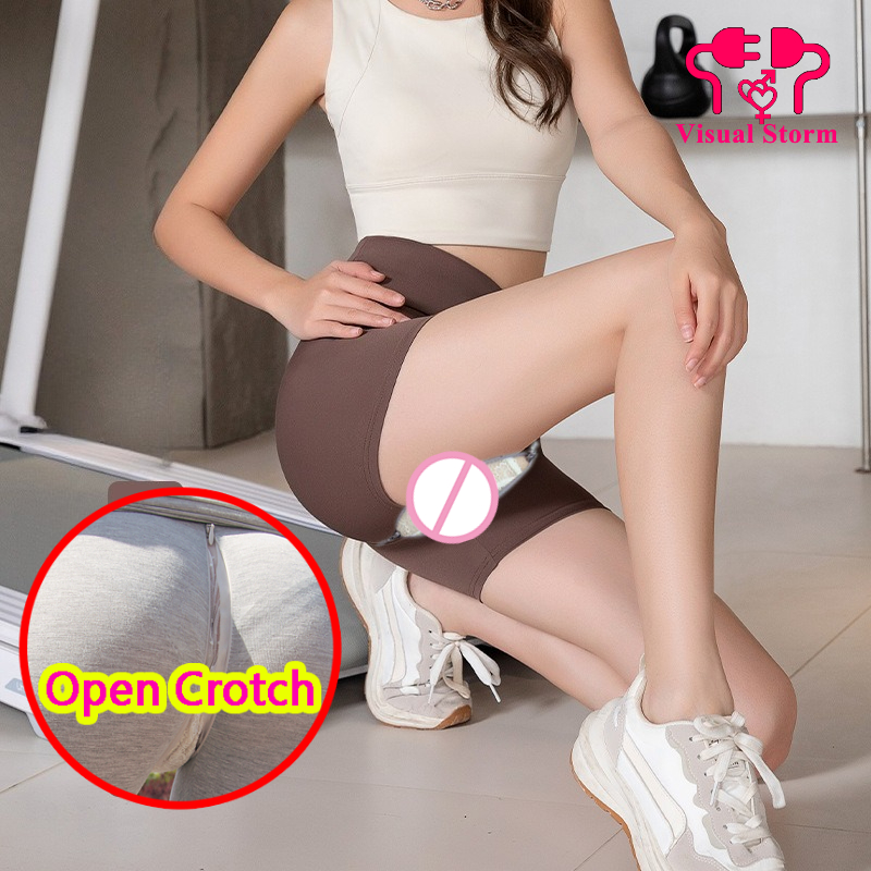 Woman Open Crotch Pants with H - Outdoor Sport Club review and price