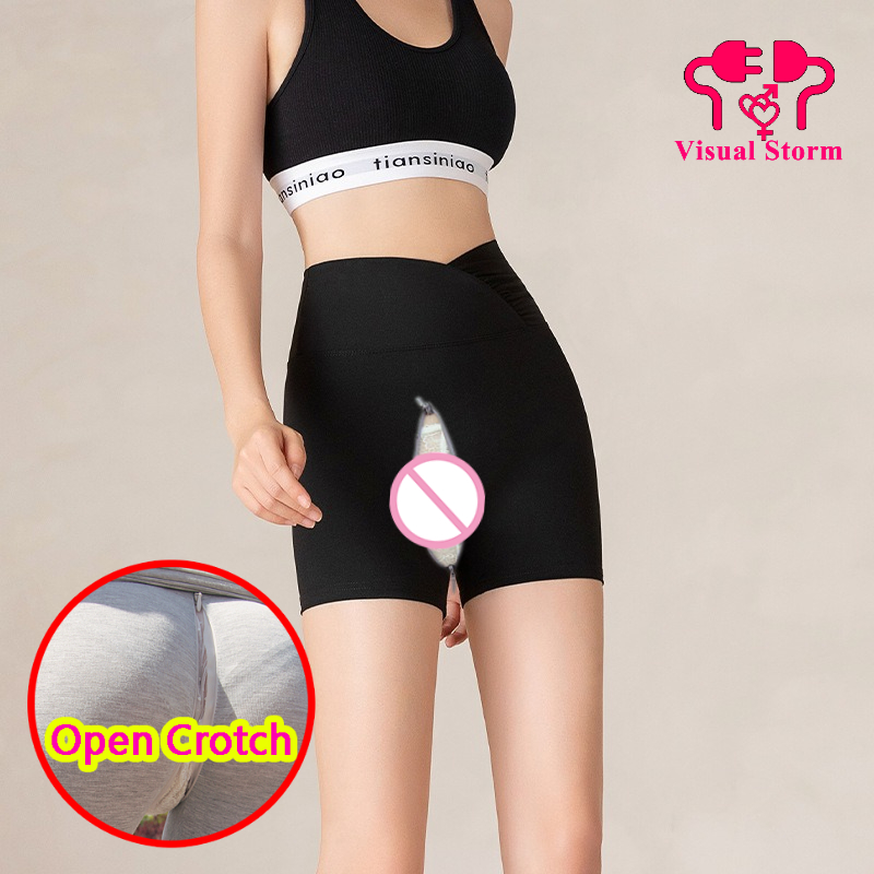 Woman Open Crotch Pants with H - Outdoor Sport Club review and price