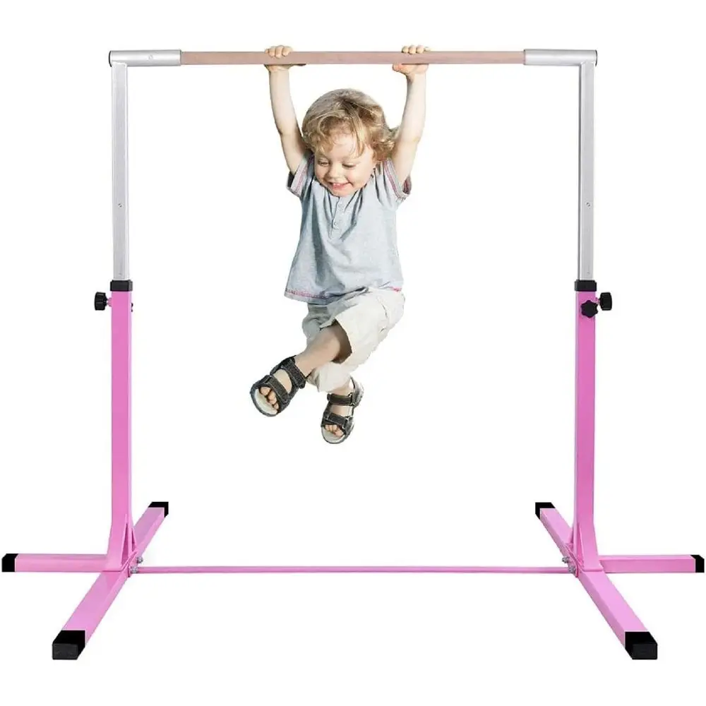 Adjustable Height Junior Gymna - Gymnastic Bar Home review and price