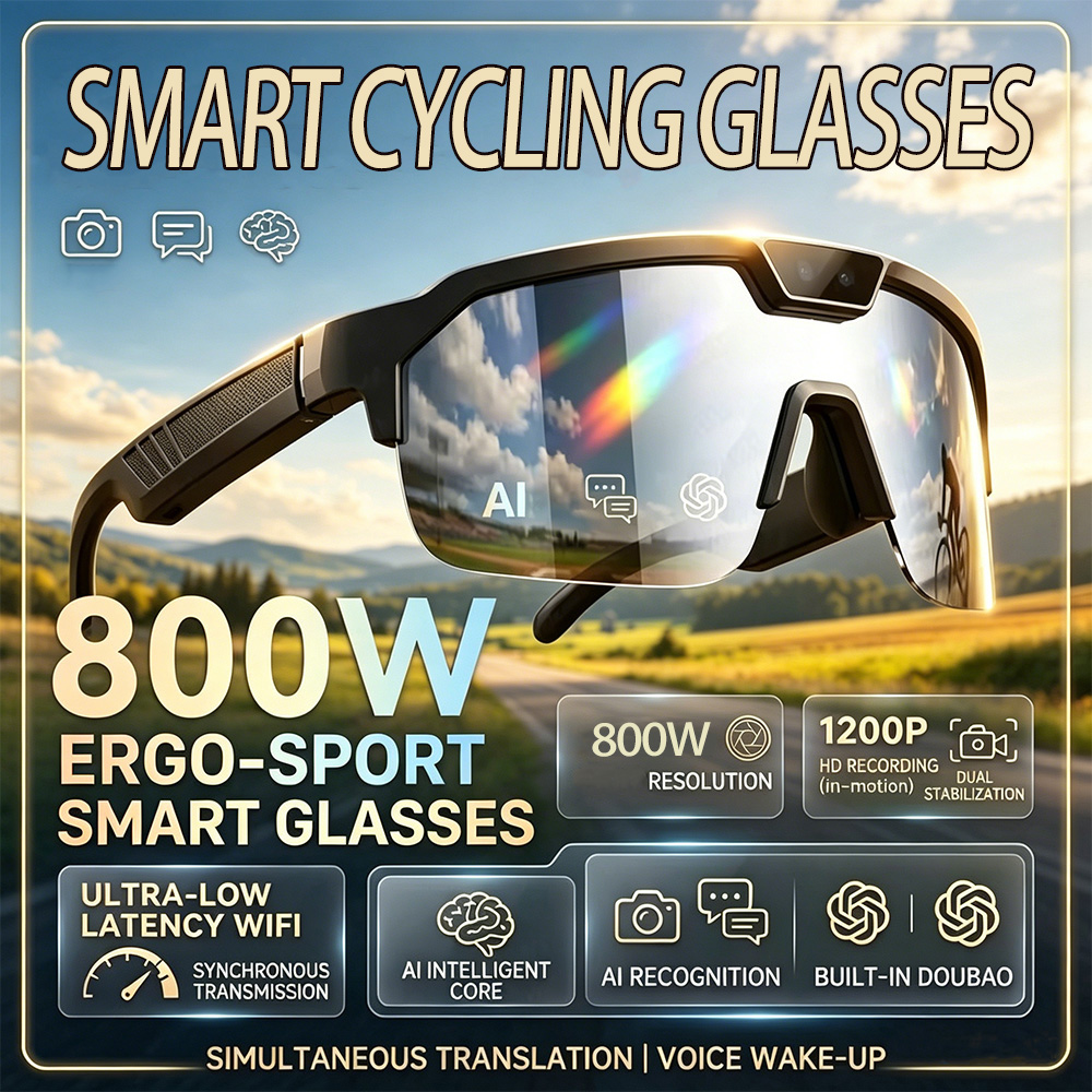 2026 Cycling Glasses with 800W - Outdoor Sport Glasses review and price