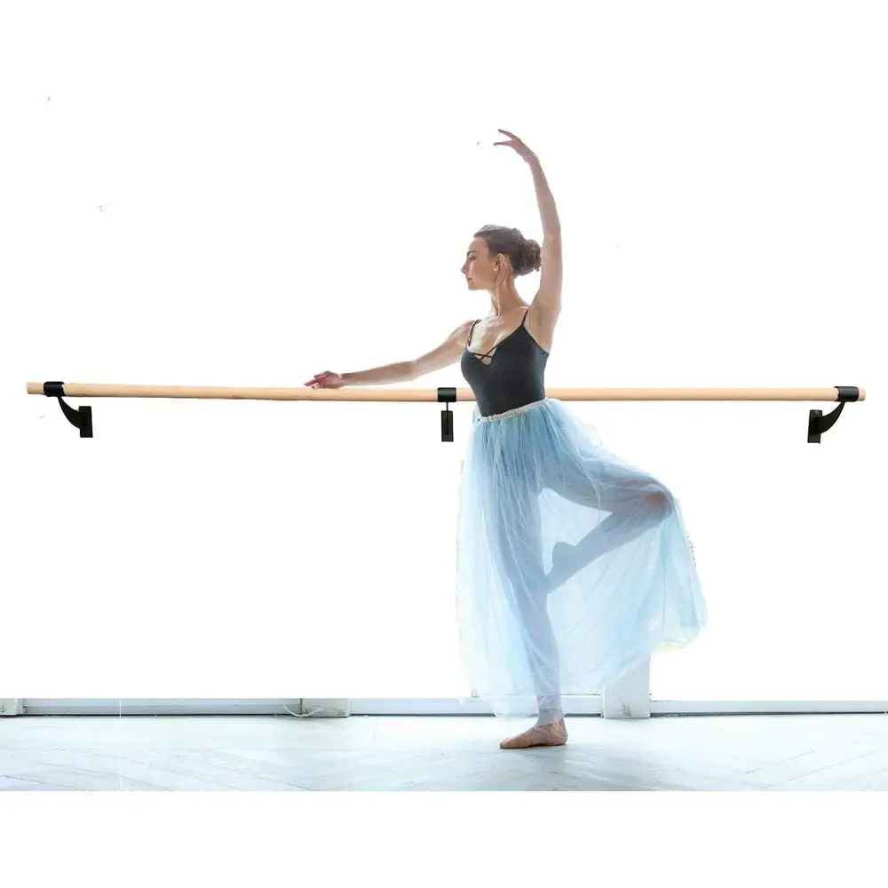 Fixed Height Wall Mount Ballet - Gymnastic Bar Home review and price