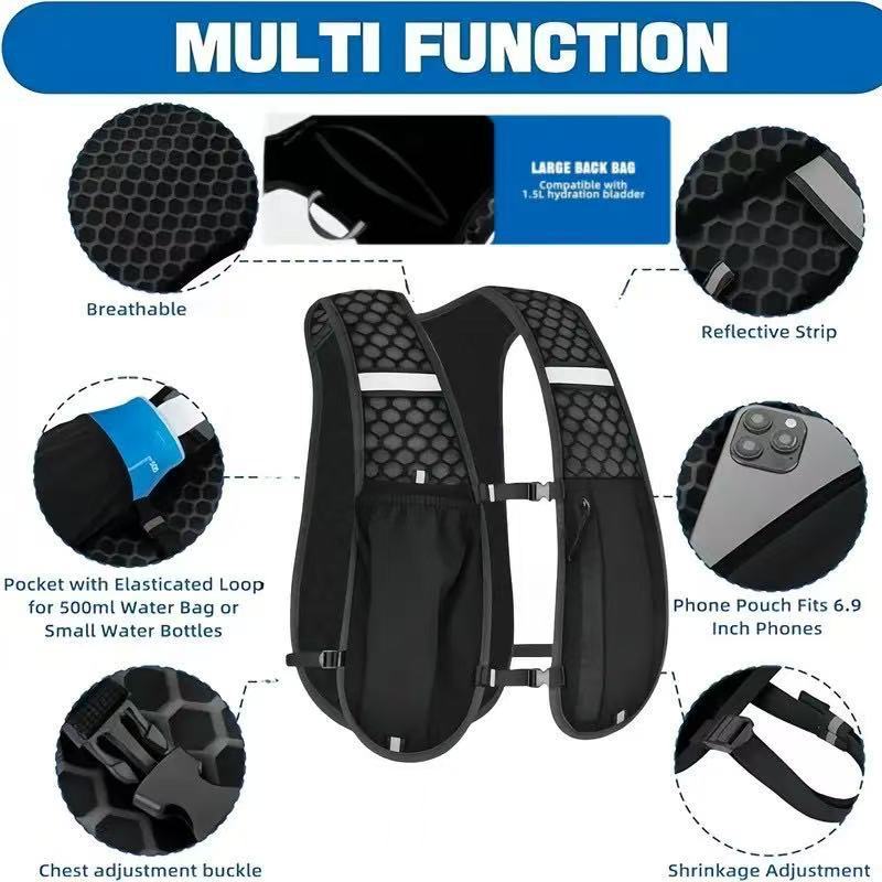Unisex Running Vest Water-Resi - Trail Running Vest review and price