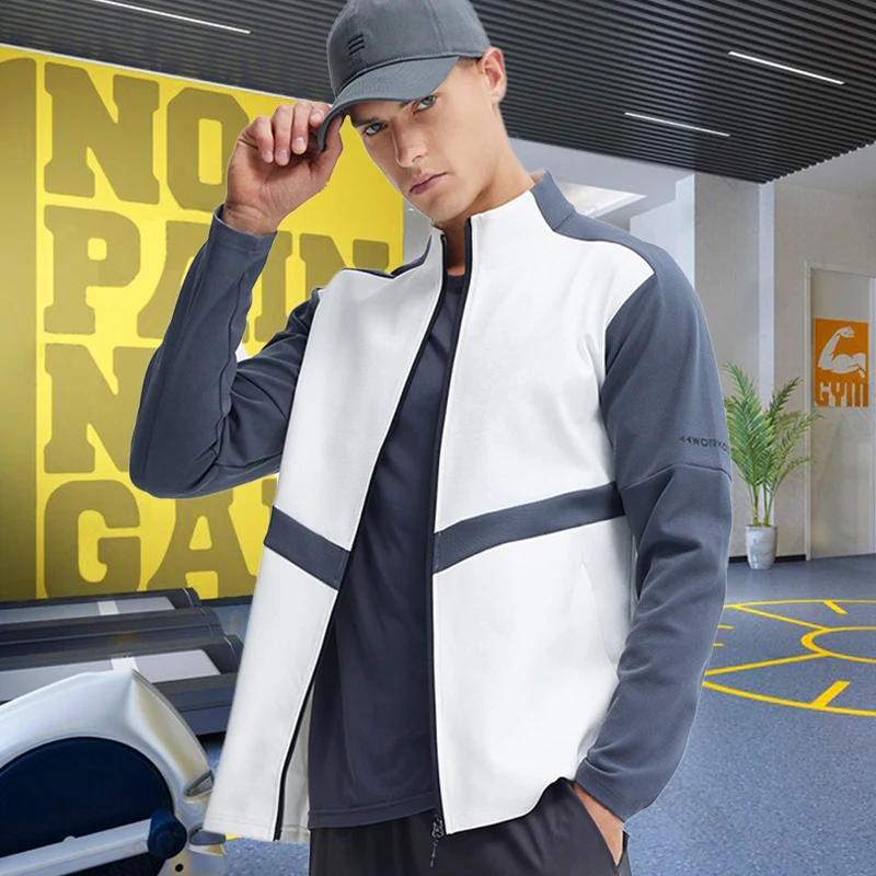 Gym Sport Hoodies for Men Fitn - Outdoor Sport Jacket Brand review and price