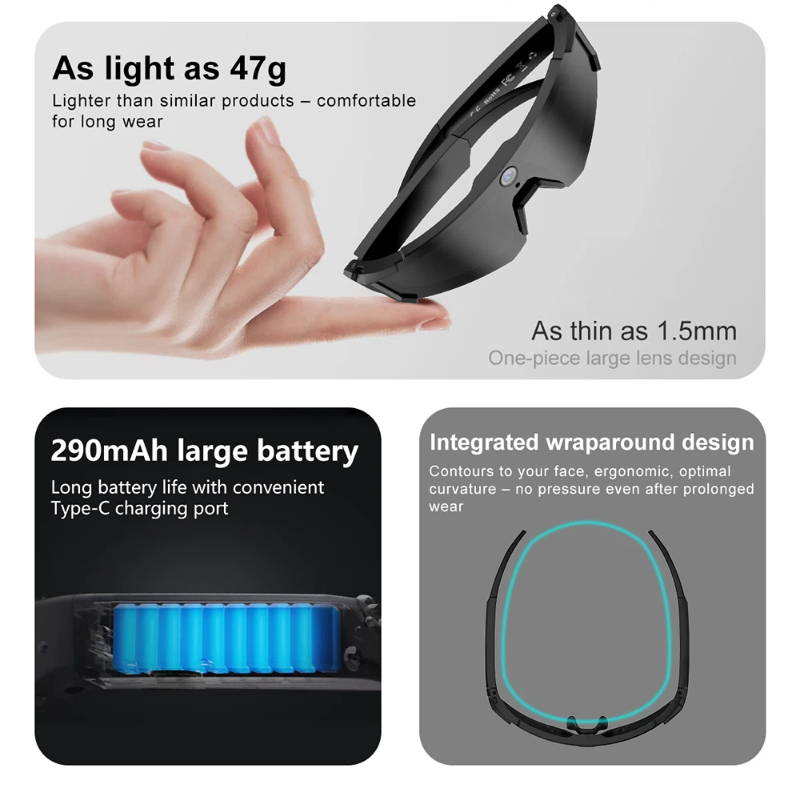 Mijia Al Smart Glasses Cycling - Outdoor Sport Glasses review and price