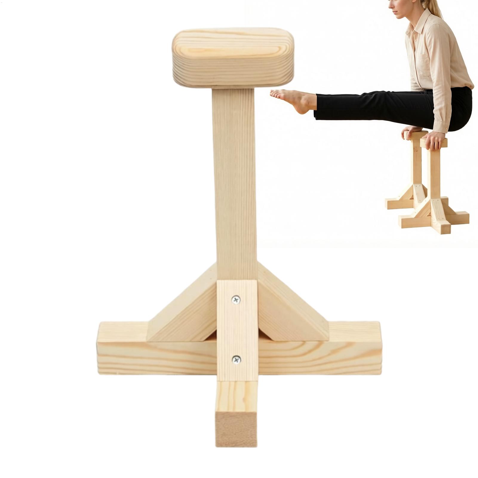 Handstand Bar Wooden Ergonomic - Gymnastic Bar Home review and price