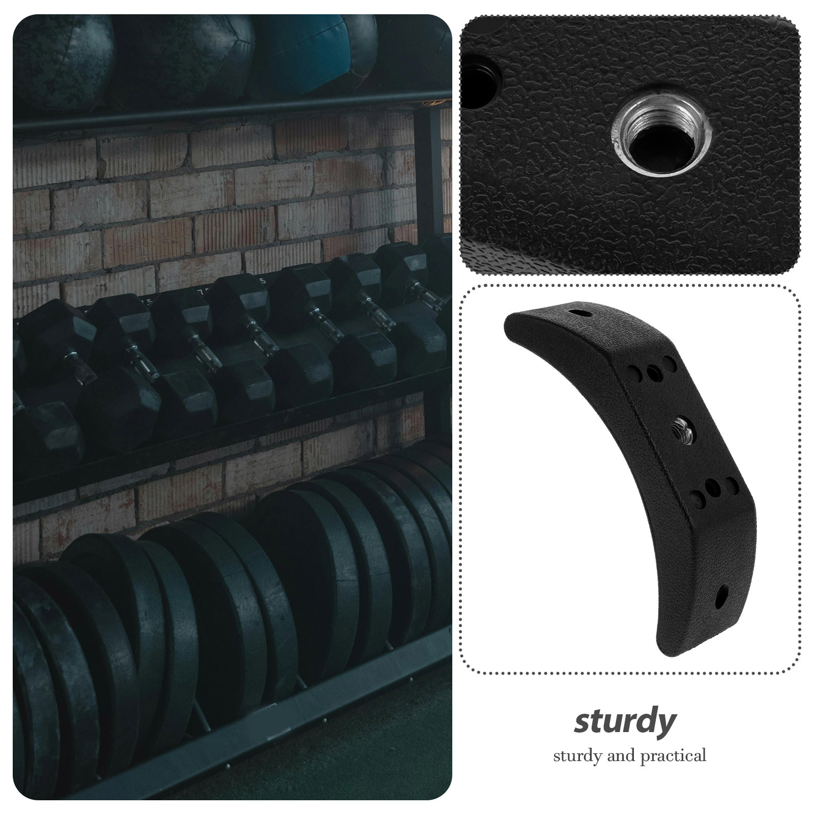 4Pcs Multifunctional Dumbbell  - Gymnastic Bar Home review and price