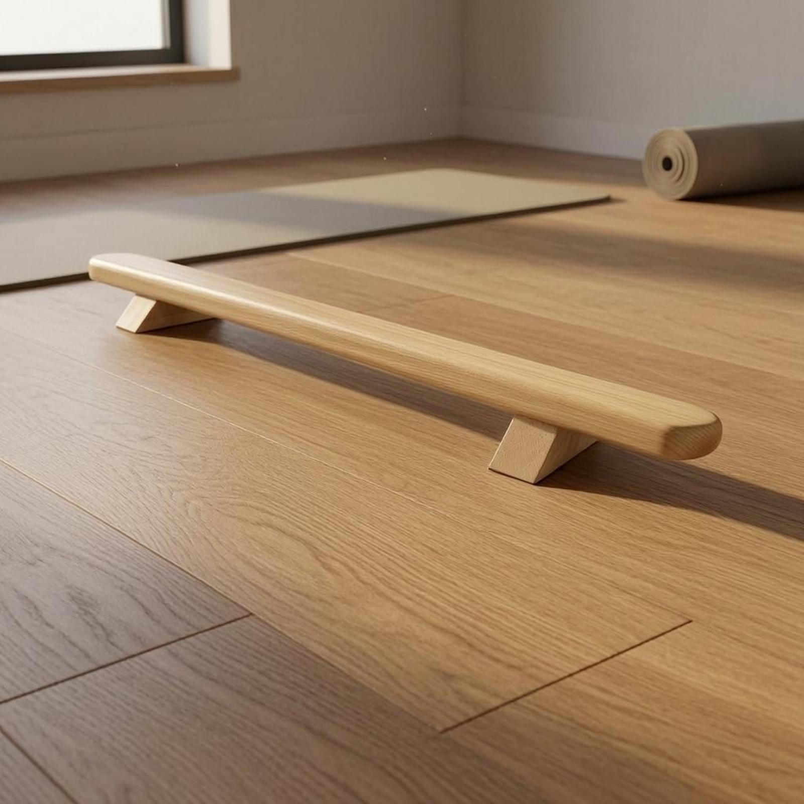Wooden Gymnastics Bar with Rou - Gymnastic Bar Home review and price