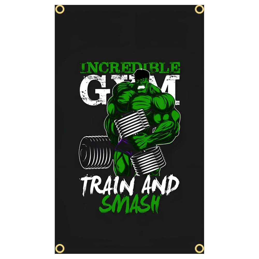 GYM Flag Message Signs Slogan  - Outdoor Sport Club review and price